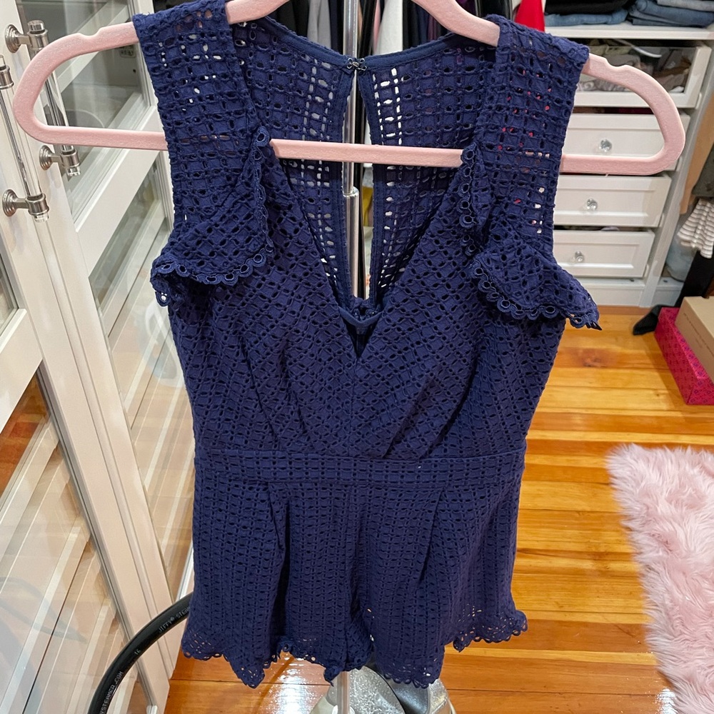 Blue romper